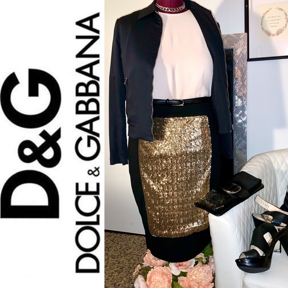 Authentic & Vintage, D&G Black Jacket w/ Zippers - Picture 1 of 5